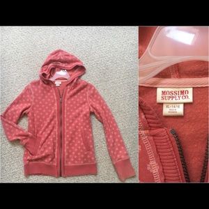 Pink jacket with flowers